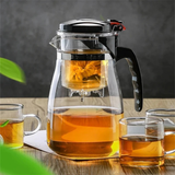 Chaleira de Vidro com Infusor Removível - Refinado Lar