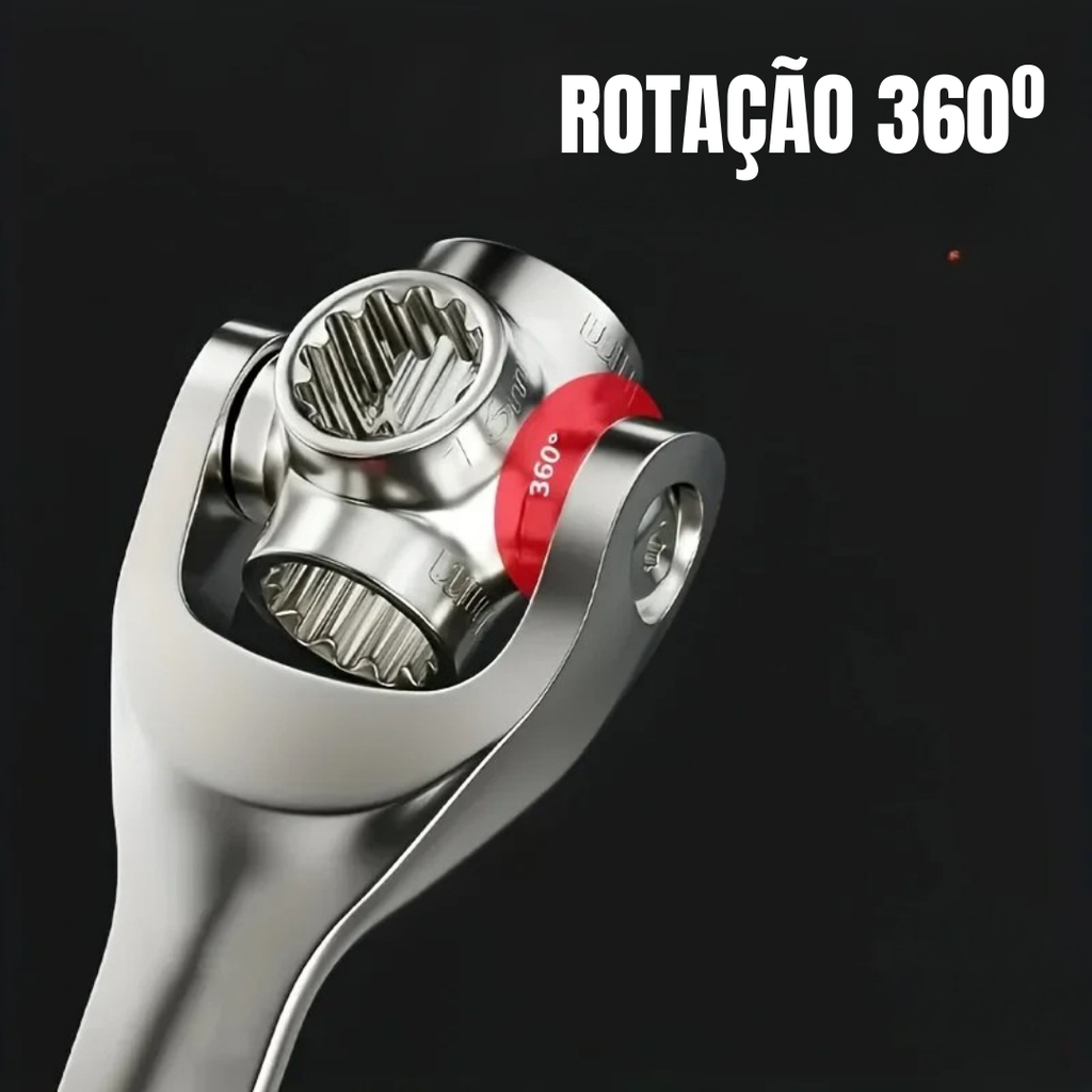 Chave Universal em Aço Carbono 52 em 1  MultiTorque™ - 50% OFF