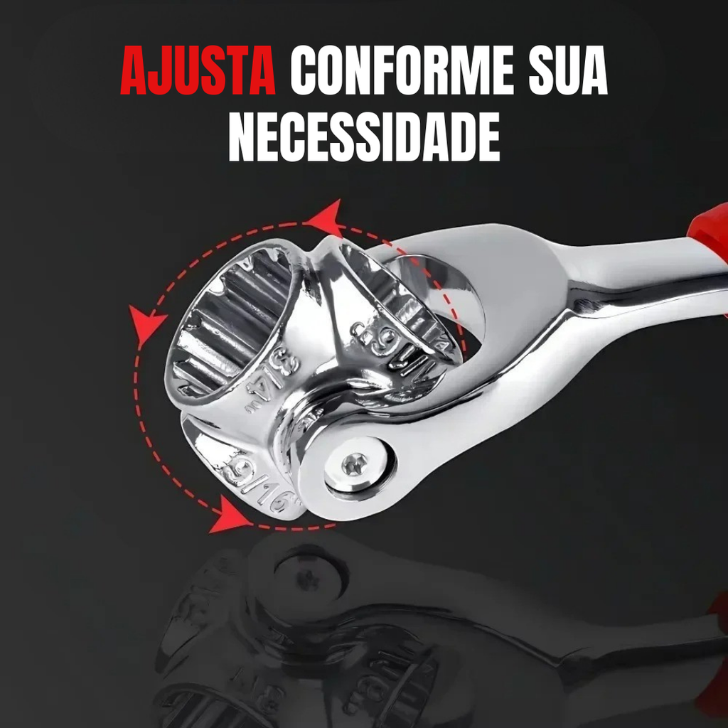 Chave Universal em Aço Carbono 52 em 1  MultiTorque™ - 50% OFF