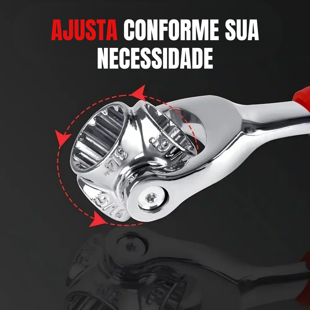 Chave Universal em Aço Carbono 52 em 1  MultiTorque™ - 50% OFF