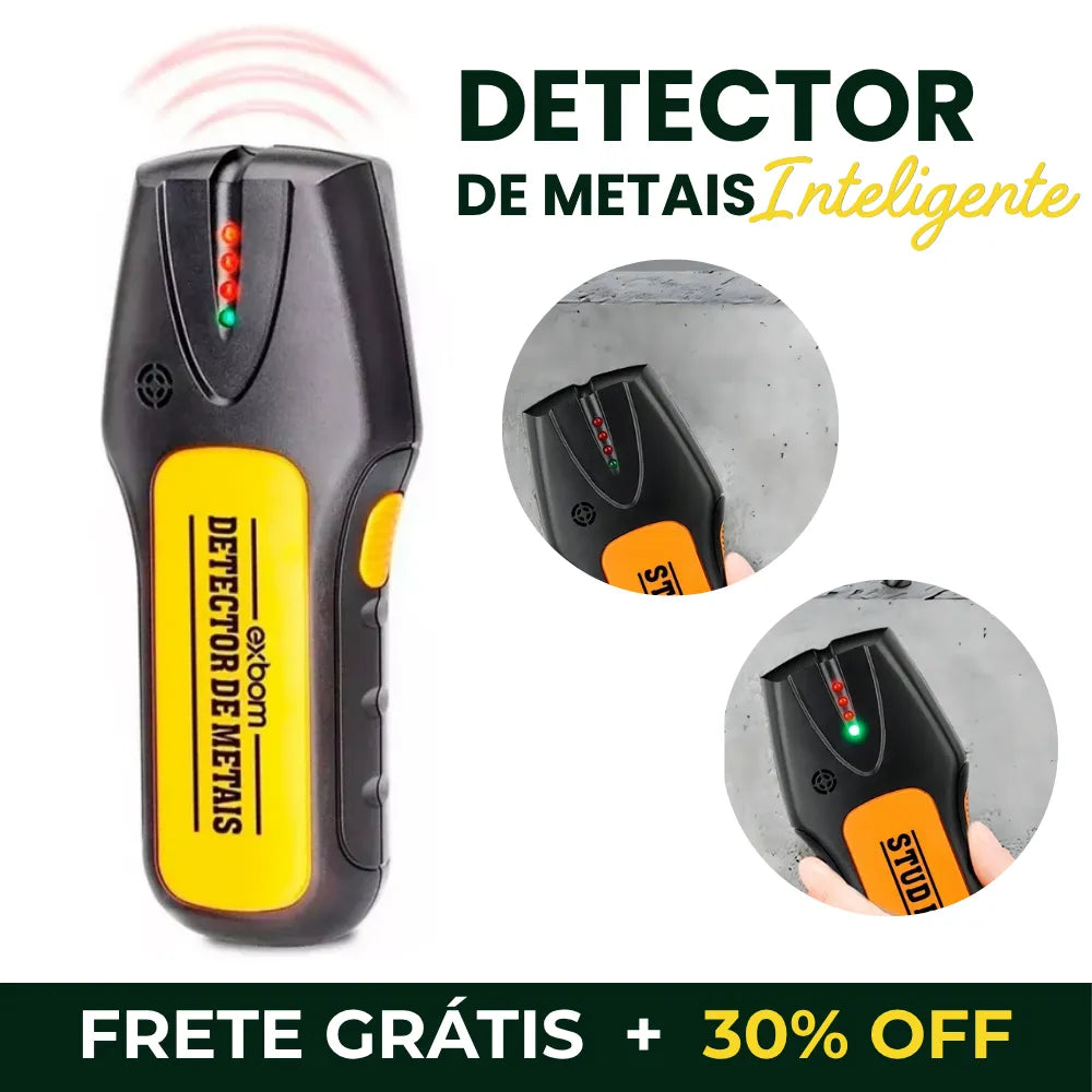 Detector Inteligente de Metal, Canos, Fios e Colunas - Hidrafio™