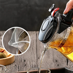 Chaleira de Vidro com Infusor Removível - Refinado Lar