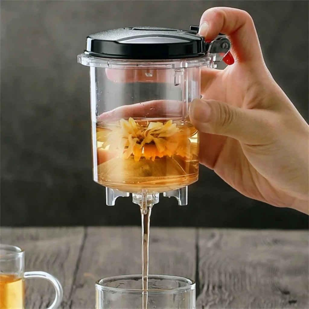 Chaleira de Vidro com Infusor Removível - Refinado Lar