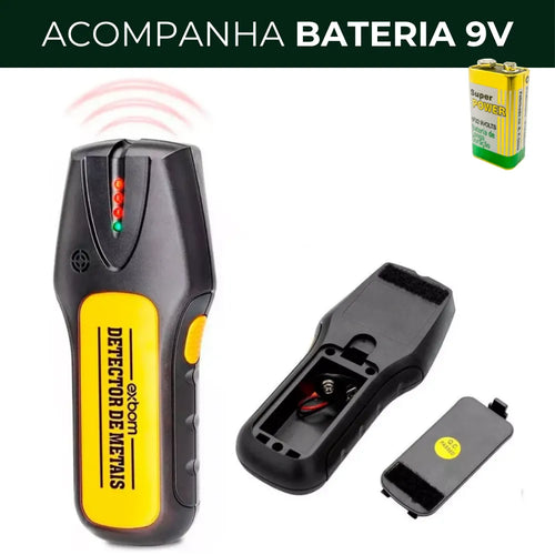 Detector Inteligente de Metal, Canos, Fios e Colunas - Hidrafio™