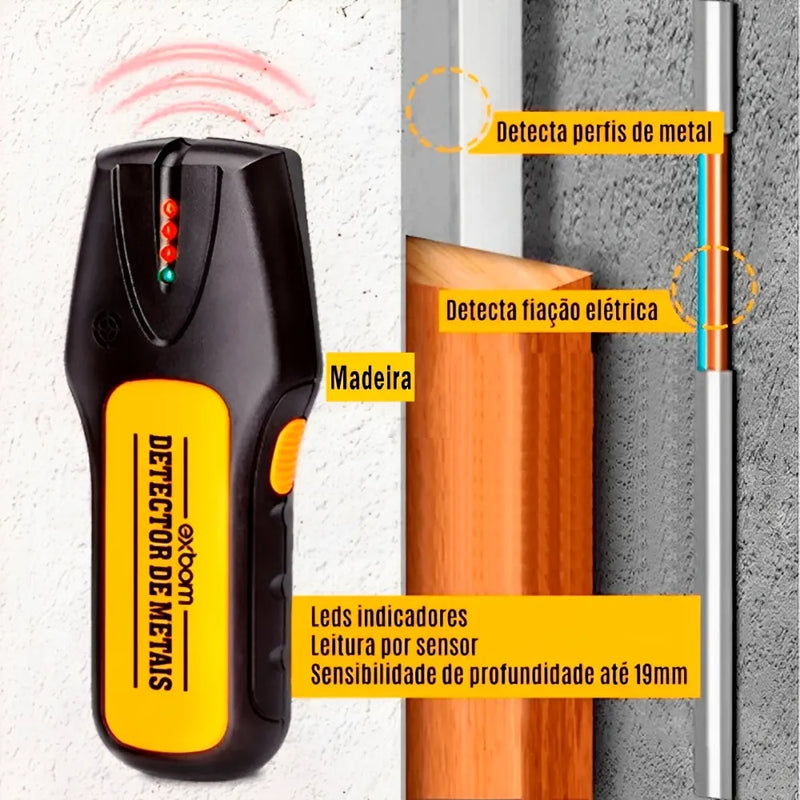 Detector Inteligente de Metal, Canos, Fios e Colunas - Hidrafio™