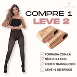 KIT MEIA CALÇA FORRADA TRANSLÚCIDA (COMPRE 1 LEVE 2)
