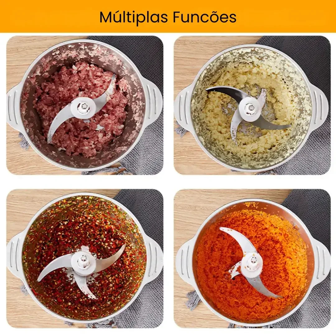 Pica Tudo Inox™ | Praticidade Total